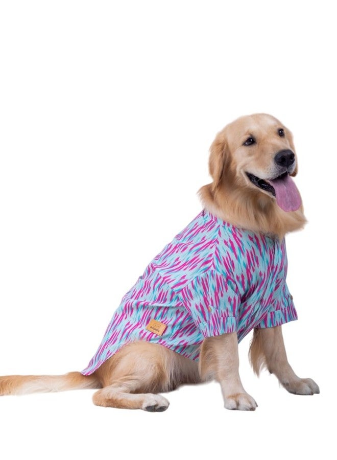 15 BUTTONS Phataka Dog Kurta | Premium Soft Cotton Vibrant Ethnic Outfit for Dogs & Puppies | Comfortable, Breathable & Lightweight Traditional Pet Clothing | Perfect for Weddings & Special Occasions - Image 1